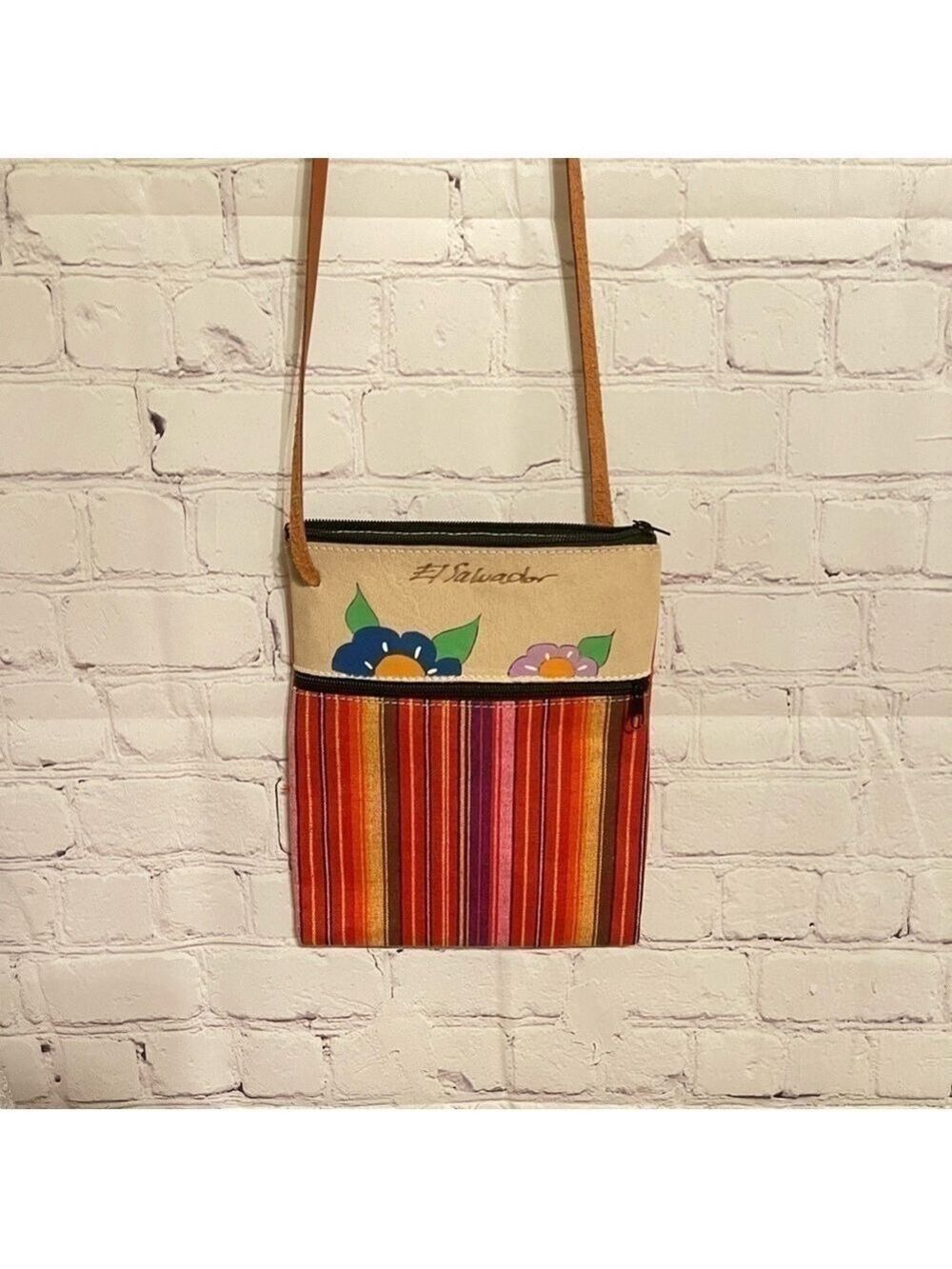 Handcrafted Crossbody Bag - Picture 1 of 5
